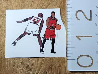 Michael Jordan Sticker Chicago Bulls Sticker NBA Basketball Michael Jordan Decal • $1.75