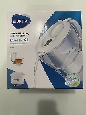 BRITA Marella XL 3.5L Water Filter Jug - White - Germany Brand  • $29.99