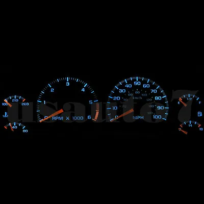 Dash Instrument Cluster Gauge AQUA BLUE LED LIGHTS KIT Fit 95-04 Chevy S10 Truck • $12.99