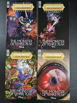 Star Wars High Republic Adventures The Monster Of Temple Peak #1-4 NM+  IDW  • $15.99