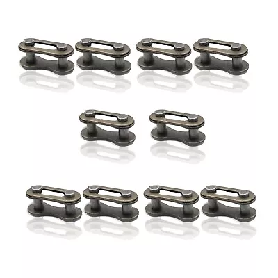 (10) 410 Chain Master Link Bike Motorcycle Steel Sprocket Connector Replacement • $12.95