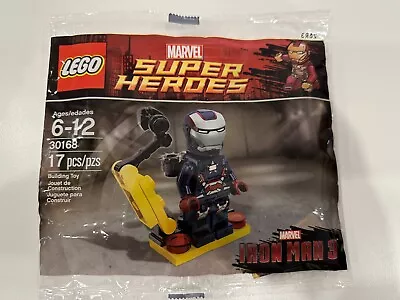 LEGO 30168 Marvel IRON PATRIOT Minifig - Iron Man New In Sealed Polybag • $100