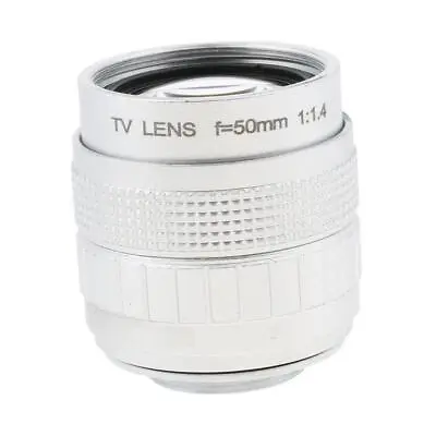 50mm F1.4 Movie Lens + C Mount To Micro 4/3 Compatible With • £31.20