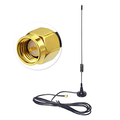5dBi 4G LTE Booster Magnetic Antenna SMA For AT&T Wireless Home Phone ZTE WF721 • £7.31