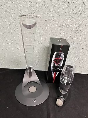 Vinturi Deluxe Aerator Set Essential Red Wine Aerator & Tower • $24.99