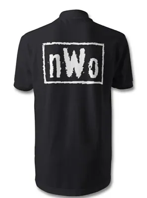 £24.99 • Buy Wwe Nwo Polo T-shirt Wwe Polo Shirt Wwe T-shirt Top Wwe Nwo Wcw Nwo Red Polo Top
