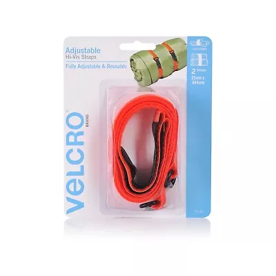 VELCRO Brand 645 X 25mm High Vis Strap With Buckle - 2 Pack • $36.51