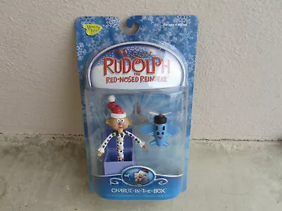 Memory Lane Rudolph The Red Nosed Reindeer Charlie In The Box Action Figure New • $30