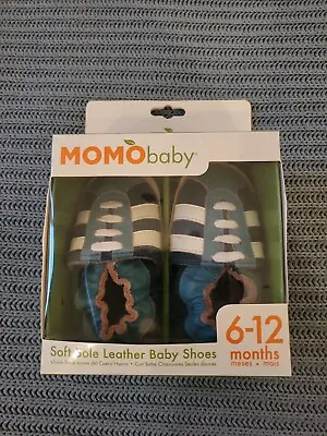 Momo Baby Soft Sole Leather Baby Shoes. 6-12 Months. • $12.43