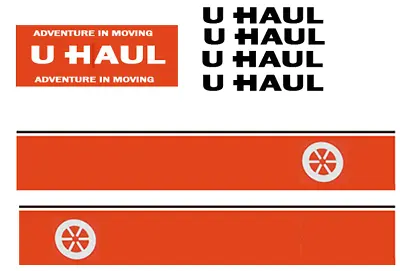 Nylint Larger Later U-Haul Box Trailer Water Slide Decal Approx. 8  W/tracking • $7.95