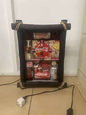 Coca Cola Custom Wall/stand Clock{ New Lights And A Batteries]      • $100