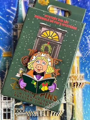 $19.95 • Buy 2022 Disney Parks Muppets Christmas Carol 30th Mystery Box Pin LR Miss Piggy