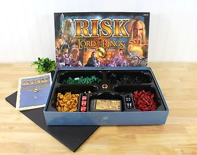 Risk The Lord Of The Rings Board Game Trilogy Edition Complete Excellent | F236 • $36.50