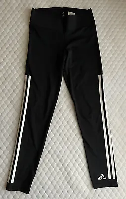 $17.50 • Buy Adidas Climalite Black Long Legging Activewear Tight Fit  Pant Women's Size S