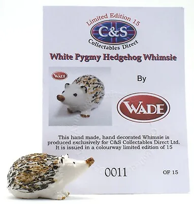 Wade Hedgehog Le Of Only 15 Coa Included • £96.37
