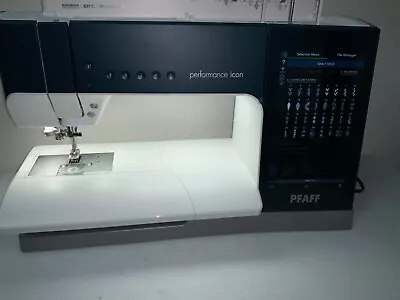 $4500 • Buy Pfaff Performance Icon Sewing/Quiting Machine With IDT In Pristine Condition! 