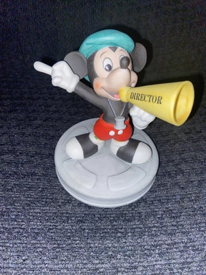 $32 • Buy Mickey Mouse Porcelain Figurine Director Disney Japan VTG Green Hat Rare