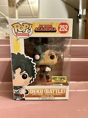 Funko Pop! Vinyl: My Hero Academia - Deku (Battle) - Hot Topic (HT) (Exclusive) • $4.99