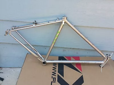 Vintage 80s Fuji Suncrest Mountain Bike Frame Chromoly 20.5  Large Japan • $100