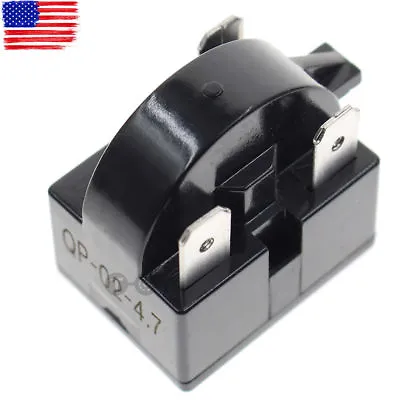 QP2-4.7 Start Relay PTC For 4.7 Ohm 3Pin Danby Magic Chef Kenmore Refrigerator • $4.96