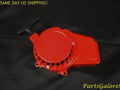 Aluminum Pull Recoil Start Red 47 49 Pocket Mini Dirt Bike ATV Quad Scooter FS • $13.45