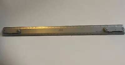 Vemco 9S2 18  Drafting Machine Scale Vintage Ruler Aluminum USA MADE RARE • $59.99