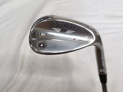 Used Titleist Vokey SM6 K Grind 58* Lob Wedge Titleist Wedge Flex Steel Shaft • $14.99