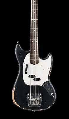 Fender JMJ Road Worn Mustang Bass - Black #65005 • $1349.99