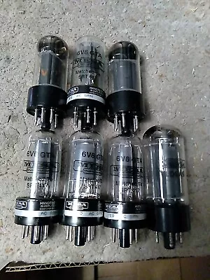 2608 Lot Of 7 MESA 6V6GTA VACUUM TUBES  • $17.50