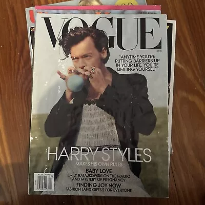 Harry Styles Vogue Magazine December 2020 • $9
