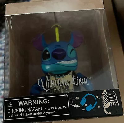 Disney Vinylmation 3  Tunes Punk Rock Stitch Lilo And Collectible Toy Figure New • $18