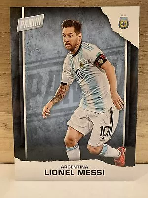 Lionel Messi 2021 Panini Father's Day Soccer White Jersey #LM • $0.99