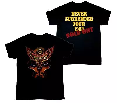 TRIUMPH Band NEVER SURRENDER TOUR T-shirt Black 2 Sides S-5xl • $20.99