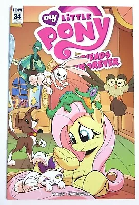 My Little Pony Friends Forever #34 RI 1:10 Variant Cover IDW Comic Book 2014 MLP • $6.99