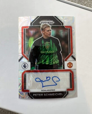 £30 • Buy Panini Prizm Premier League Choice 22/23 Peter Schmeichel Auto