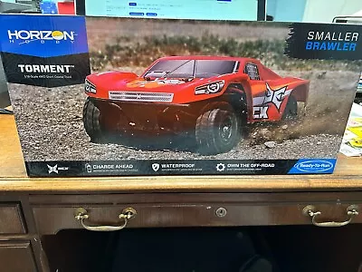 ECX-TORMENT 1/18 4WD SCT RED/ORANGE (ECX101001IT2) No Charger • $99.99