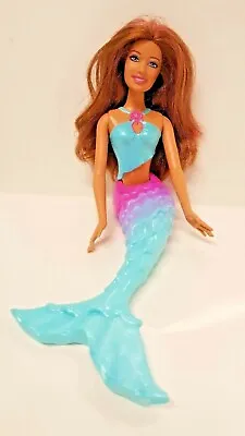 Mermaid Tale Barbie Doll 2009 Brunette Sea Shell Ocean Princess Mariposa Ariel  • $16.99