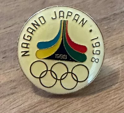 Nagano 1998 Candidate City Olympic Bid City Olympic Bid Pin • $5