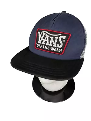 Vans  Off The Wall  Skateboard Shoes Hat Cap Trucker Snapback Adult One Size • $11.69