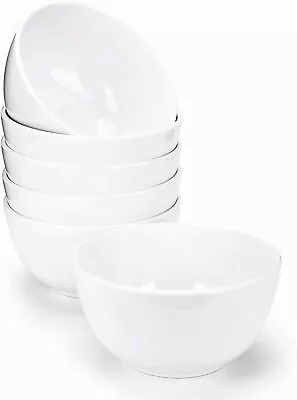 12 X Melamine Bowls Set - 28oz 600ML 6inch 100% Melamine Cereal/Soup/Salad Bowls • £25.43