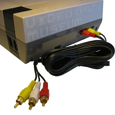 VGM NES AV Cable Simulated Stereo Audio Video TV Cord Original Nintendo System • $10.95