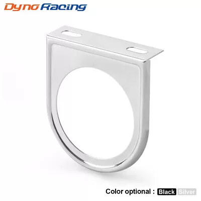 2'' 52mm Silver Single Hole Gauge Meter Dash Pod Mount Holder Bracket Face Panel • $6.70