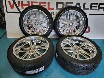 20x8-20x9.5 US MAGS U130 BULLET WHEELS RIMS W/TIRES CHEVY C10 TRUCK 5-LUG • $2249