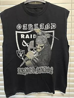 Vintage Oakland Raiders Sleeveless Shirt Size L • $30