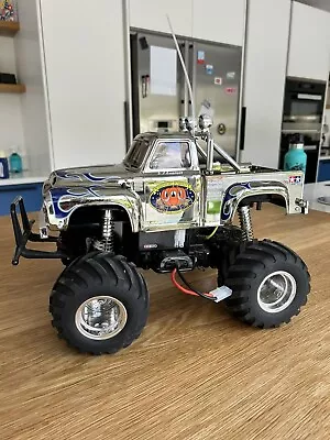 Tamiya Midnight Pumpkin Metallic Monster Truck - Fully Assembled And Ready To Go • £125