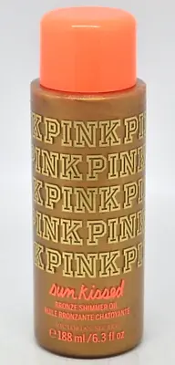 New Victoria's Secret Pink Sun Kissed Bronze Shimmer Oil 6.3 Oz Coconut Vanilla • $19.95