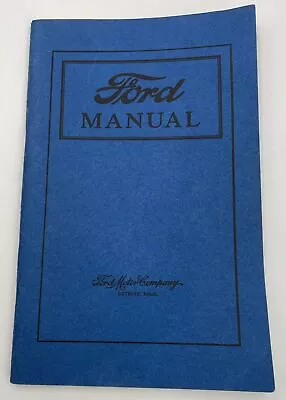 Ford Manual Reprint Model T Polyprints Owners Manual Guide Book • $14.95