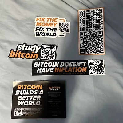 BitCoin Stickers • £4.82