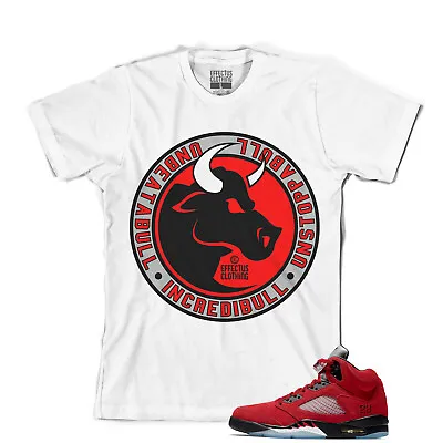 Tee To Match Air Jordan Retro 5 Raging Bulls. IncrediBULL Tee  • $24