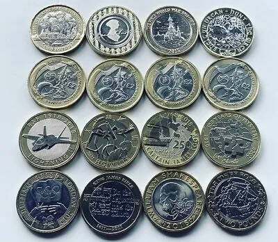 £12.49 • Buy Rare £2 Coins Two Pound Coin Commonwealth Olympic Bible Navy RAF Captain Cook